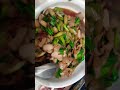 碗豆炒香腸 shorts 三層肉炒蒜苗