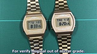 Wow!!! Top Mirror B640WC, verify original out of fake.[Eng sub]