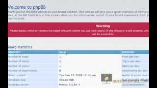 How To Build Forum Using phpBB