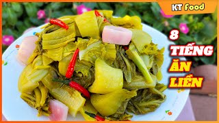 DƯA CẢI CHUA Cấp Tốc 8 Tiếng Là Ăn Được chưa bao giờ thấy làm Dưa Chua nhanh cực kỳ như thế -KT Food
