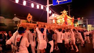 1433鴨川合同祭マリーナ夜の大饗宴：洲崎熊野神社の神輿　H30mar03