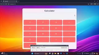 Task 3: Calculator | CodSoft Internship |