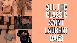 The ONLY SAINT LAURENT *LUXURY BAGS* To Consider For YOUR COLLECTION (Short Information Guide)