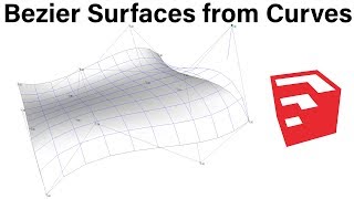 Bezier Surfaces from Curves - Plugin for SketchUp