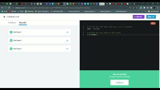 20 Chatbot v1 0 | Python Developer | Sololearn