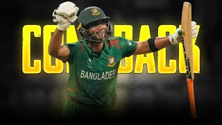 Mahmudullah Riyad Comeback Status ft Dheera dheera  || Silent Killer Mahmudullah status 🥺 #cricket
