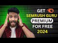 Semrush free premium account 2024: how to get free trial on semrush lifetime