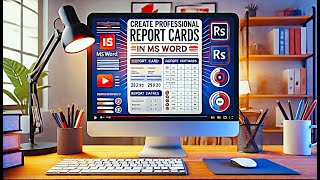 CREATE Professional Report Cards in MS Word.