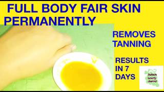 skin lightening permanently at home || 100℅ effective with Instructions || Farha Khan