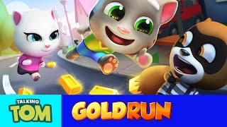 Talking Tom Gold Run – Friends vs. the Robber (Compilation)