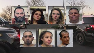 Court documents reveal seven suspects actions in gas station clerk's murder