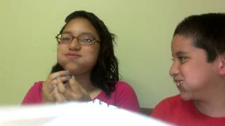 Jaiza and Zayd Chubby Bunny Challenge