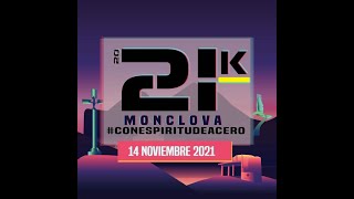 Recorrido 21k Monclova 2021