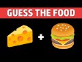 Guess the Food by Emoji 🍌🍔 | Emoji Quiz