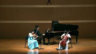 Mendelssohn Piano Trio No.1 / Eunmoo Heo/ Hyojung Kang/ Joon Kim. 8/28/2023 at Sejong Art Center