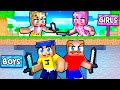 GIRL HUNTERS vs BOY SPEEDRUNNERS in Minecraft!