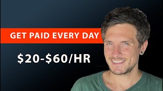 5 Legit Websites That Will Pay You DAILY (Easy Work From Home Jobs No Experience)