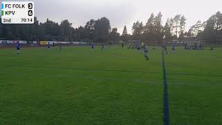 FC Folk vs KPV sininen - P2012 sarjapeli Haapavesi 20/08/24