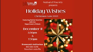 Holiday Wishes, the 2:30pm FSC Christmas Gala 2021