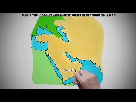 How does the geography of Arabia influence the Arab way of life?