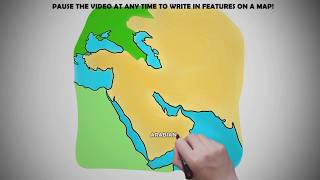 Geography of Arabian Peninsula & Early Islam Lesson by Instructomania A History Channel for Students