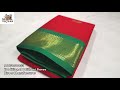 traditional paithani saree red with green combination ns textiles silk saree manufacturer