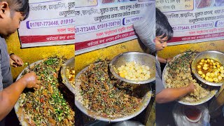 ভরপুর মসলাদার ঝালমুড়ি বানানোর ইউনিক স্টাইল🔥Incredible JhalMuri Making Skills👌Spicy Masala Jhalmuri🔥