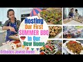 Hosting Our First Summer BBQ Party In Our New Home | Appetizers | Recipes | Sonya's Prep