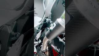 2024 ZX-6R Slip On Exhaust Sound #kawasakizx6r #motorcycle #bike #zx6r