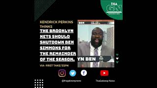 Kendrick Perkins thinks Ben Simmons shouldn't play at all this season 🏀👀