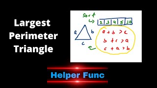 Largest Perimeter Triangle | Leetcode 976 | Coding Interview Problem