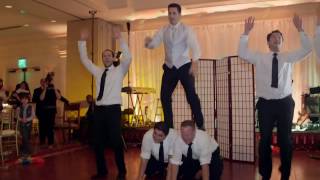 Funny Surprise Groomsmen Dance At Wedding With Bride Reaction!