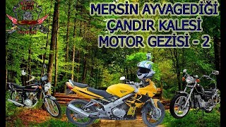 Mersin Ayvagediği - Çandır Kalesi Gezisi 2 - EKEN H9R 4K - Mersin Motor Tutkunları