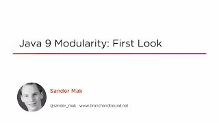 Course Preview: Java 9 Modularity: First Look