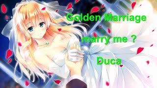 Golden Marriage OP2「marry me ？」full 歌詞付き