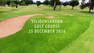 Viljoenskroon Golf Course from the air - 25 December 2016