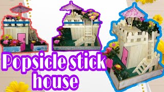 POPSICLE STICK HOUSE || REMELYN CAUILAN