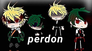 ✨️ perdon ✨️ [ glmv ] bakugou y deku villano