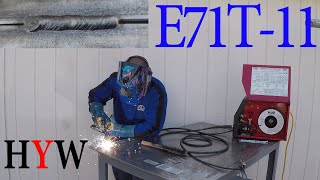 Review The E71T-11 HYW Flux Core Wire