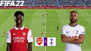 FIFA 23 | Arsenal vs Tottenham Hotspur - Match Premier League Season - Gameplay PS5