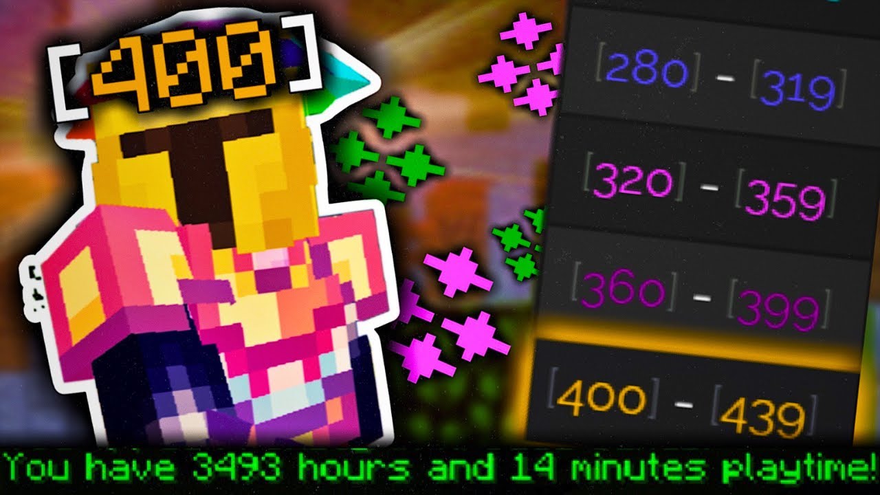3500 Hours Later I Got Level 400 Hypixel Skyblock Youtube