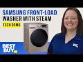 Samsung Front-Load Washer with Steam - Tech Demo from Best Buy