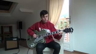 Wishbone Ash - Blowin' Free Cover (Gretsch Electromatic G5420T)