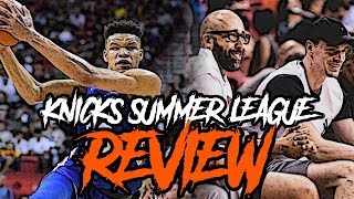 2018 New York Knicks Summer League Review!