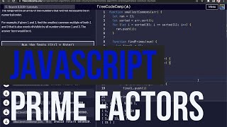 JS Prime Factorization