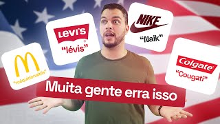 13 Marcas Famosas que Pronunciamos Errado em inglês - Bônus: 4 Cantores/Banda | MrTeacherPaulo