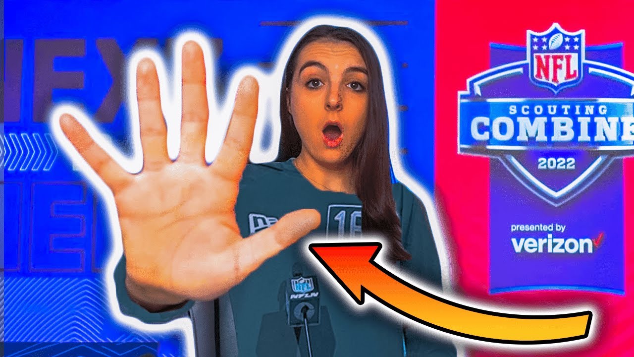 I Did The NFL Combine Hand Size Test | Are My Hands Bigger Than Kenny ...