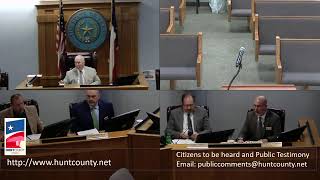 Commissioners Court Regular Session 03/10/2026