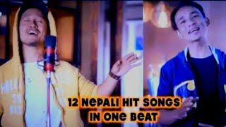 12 NEPALI HIT SONGS IN ONE BEAT BY CHHEWANG LAMA AND SANJEET SHRESTHA . || COVER CREDITS ||