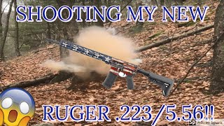 Shooting My New AR-15!! Relaxed Target Shooting!  + Some Fun With Tannerite!